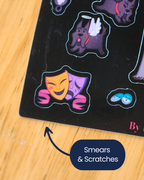 B-Grade Sticker Sheets Kittchu