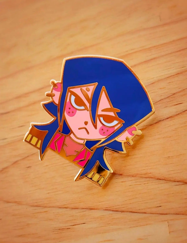 Coraline Enamel Pin Kittchu