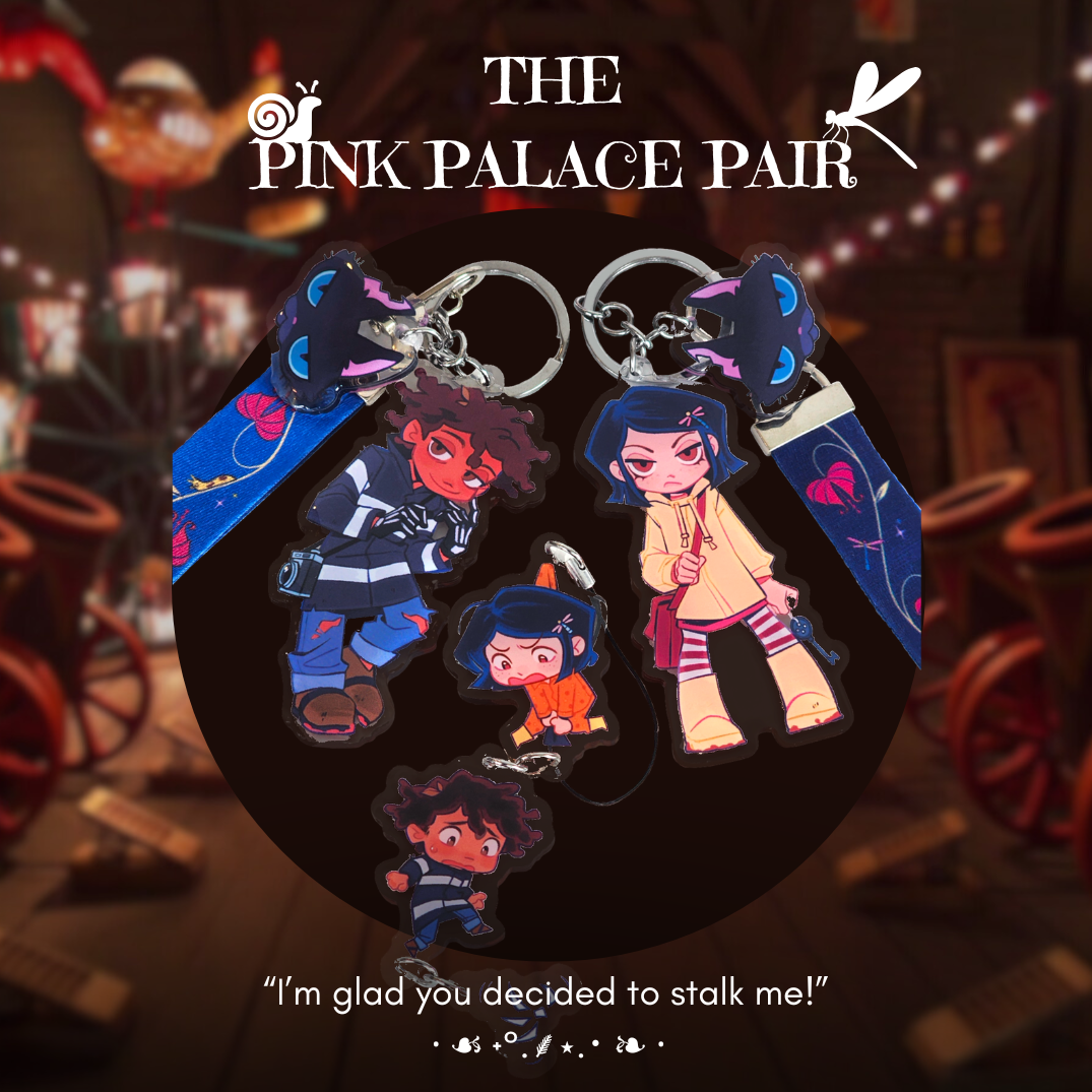 Pink Palace Pair Kittchu