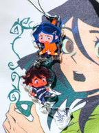 Coraline & Wybie Phone Charm Kittchu