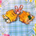 Link & Zelda Heart Magnet Charms Kittchu