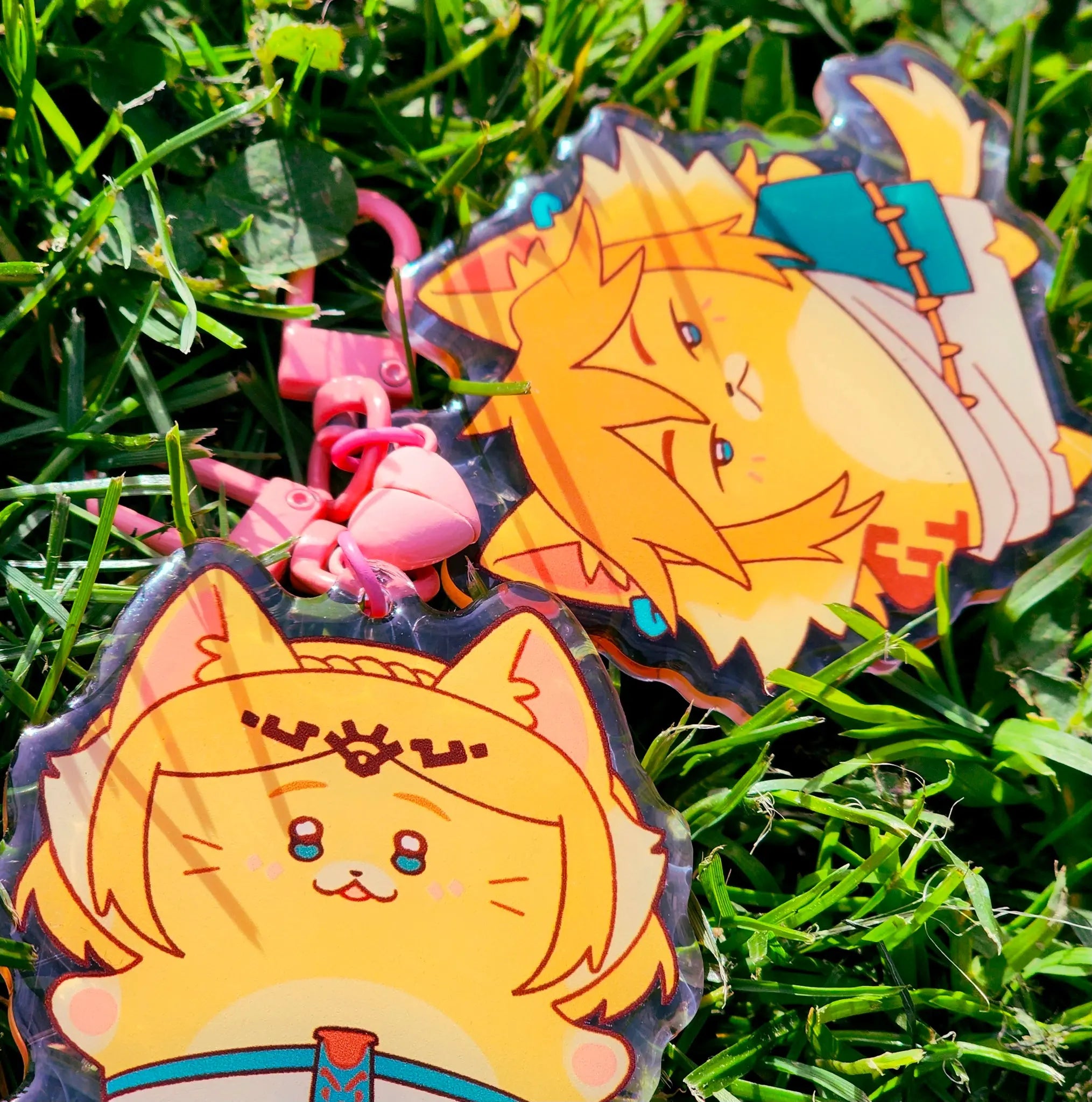Link & Zelda Heart Magnet Charms Kittchu