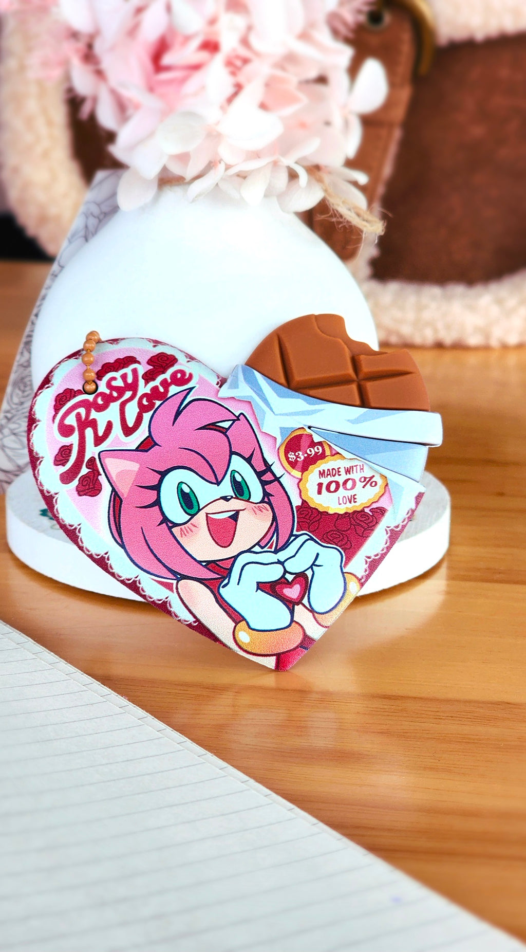 Amy Rose Chocolate Charm Kittchu