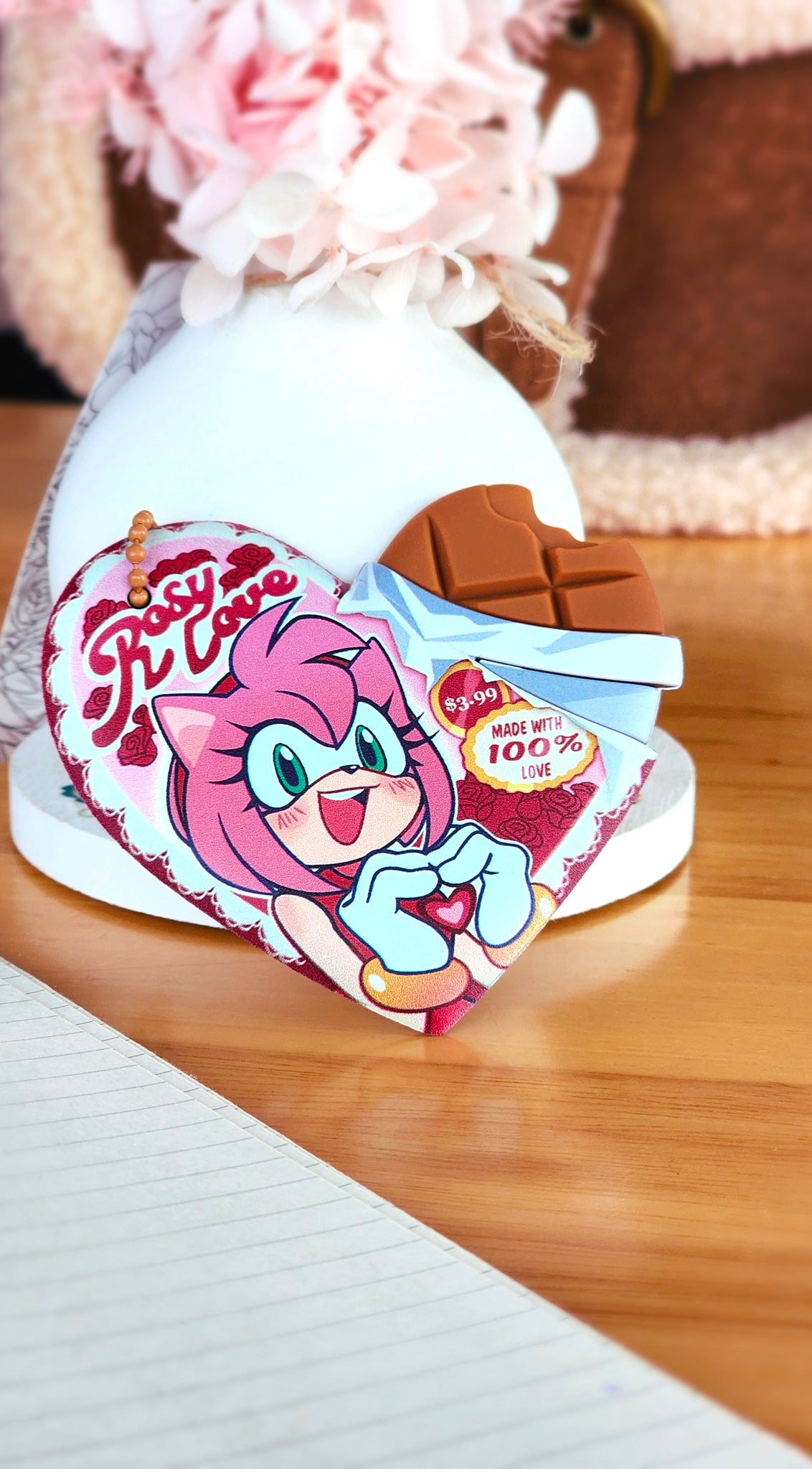 Amy Rose Chocolate Charm Kittchu